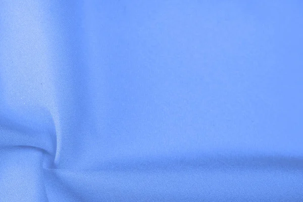 Sfondo Texture Modello Tessuto Seta Blu Blu Navy Azzurro Zaffiro — Foto Stock