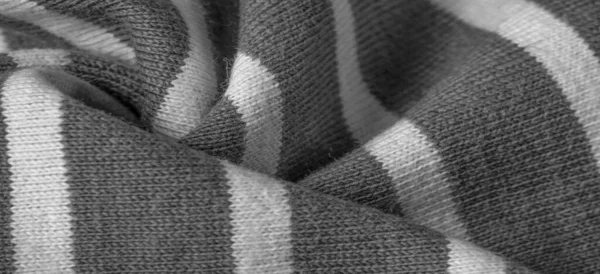 Doku, arkaplan, desen, tasarım, gri ve beyaz yün çizgilerden kumaş, yün örgü, zarif ve hoş bir çalışma. Projelerin için harika..