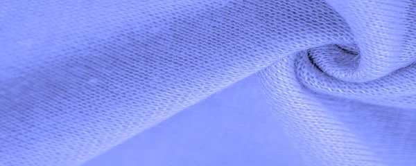 Fundo Textura Padrão Tecido Azul Pêlos Finos Macios Encaracolados Ondulados — Fotografia de Stock