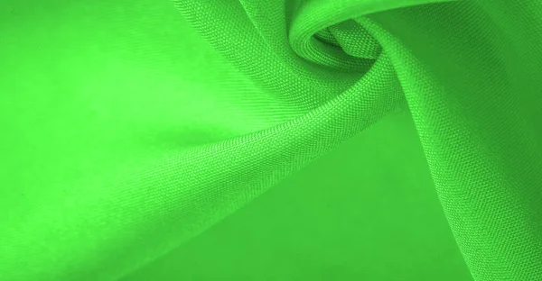 Fondo Textura Patrón Tela Seda Verde Verde Césped Virid Ternera — Foto de Stock