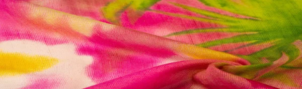 Textura Padrão Coleção Tecido Seda Sombra Rosa Escura Flores Abstratas — Fotografia de Stock