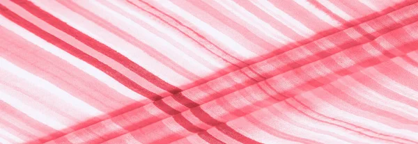 Textura Pozadí Vzor Červené Malinové Pruhy Bavlněná Tkanina Pončo Pončo — Stock fotografie
