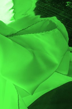 Arkaplan, doku, desen, yeşil ipek kumaş, yeşillik, çimenlik, canlı, dana eti