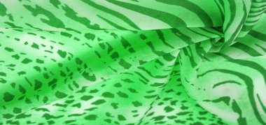 Yapısal arka plan koleksiyonu, ipek kumaş, Afrika usulü zebra derisi. Tasarımcı için, taslak düzeni, dekoratör çevresi.