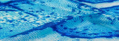 Arkaplan, doku, desen, mavi kareli ipek beyaz kumaş.