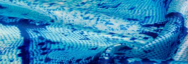 Arkaplan, doku, desen, mavi kareli ipek beyaz kumaş.