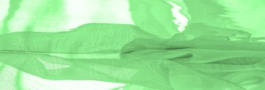 Doku, arkaplan, şablon, his, kambriç - çok ince şeffaf yumuşak merserize kumaş, yeşil sihirli nane