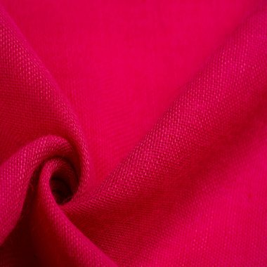 Doku. Arka plan. kumaş ipek kırmızı mat bir renk, (boya veya yüzey) donuk ve düz, bir parlaklık olmadan.