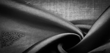 doku, arkaplan, desen, çikolata, ipek kumaş, gri siyah ince desen, desen, çizgilerin, renklerin, gölgelerin birleşimini temsil ediyor..