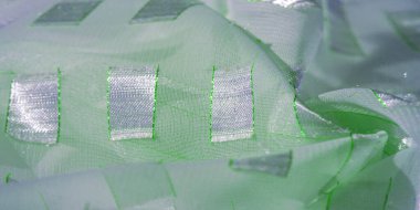 desen, arkaplan, desen, kartpostal, metal kare platin kenarlı ipek kumaş zümrüt çizgi, aquamarine pastel renkler