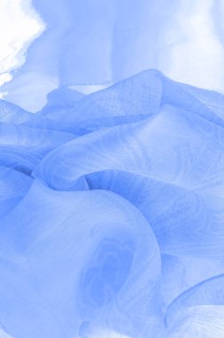 Doku, arkaplan, şablon, his, kambriç - çok ince şeffaf yumuşak merserize kumaş, mavi su