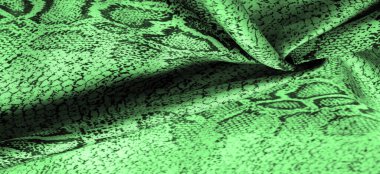 Doku, arka plan, desen, yeşil yılan derisi desenli kumaş, Afrika kumaşı, özel tasarım fotoğraf - Afrika ülkesinde safari