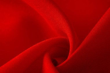 Geçmişi, dokusu, deseni, kırmızı ipek kumaşı, kızaran kırmızı çiçekli gülü.