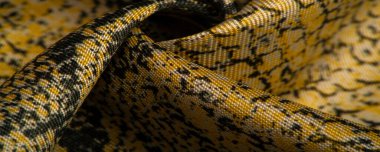 Doku, arkaplan, desen, kumaş, sarı yılan derisi deseni, Afrika kumaşı, tasarımcı fotoğrafı - Afrika ülkesinde safari