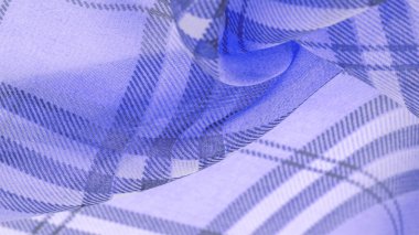 ipek, leylak kumaş (bebek mavisi), kafes askılı duvar kağıdı. İskoç ekose elbisesi. Klasik kumaşların tekstil deseni. Kumaş tekstil deseni çizimi.