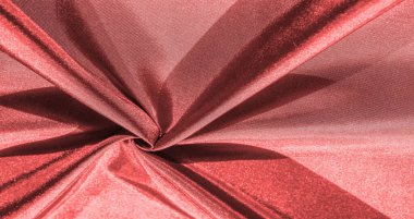 Arkaplan dokusu, desen, koyu kırmızı, ipek kumaş, dekoratif tasarım.