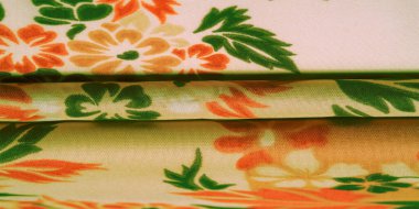 doku, arkaplan, desen, çiçek desenli narin ipek, narin desenli saf ipek kumaş. Temiz, opaklık istendiğinde astarı kullan.