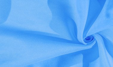 Doku, arkaplan, desen, saf açık mavi ipek kumaş Düşes 'in gerçekten güzel ipek kumaşı. Tasarımın için mükemmel, özel durumlar için düğün davetiyeleri..