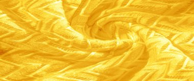 Doku, arka plan, desen, ipek kumaş, sarı, katmanlı dantel tül, sonsuzluk döngüleri şeklinde prim düz kış elmas örme eşarp