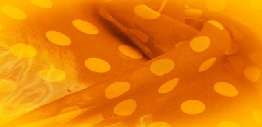 Arkaplan dokusu, dekoratif süs, beyaz benekli kırmızı benekli kumaş, kumaş üzerindeki yuvarlak noktalar, daire ya da silindir şeklinde..