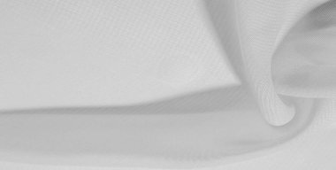 beyaz ipek kumaş doku arka plan deseni. Bu ipek organze nazik bir açık diş vardır. Bu lüks kumaşı, özel günler için tasarımınızdan projelerinizi oluşturmaya kadar her şey için kullanın.