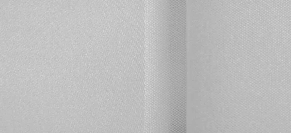 Background Texture White Silk Dupioni Duppioni Dupion Reversible Crisp Medium — Stock Photo, Image