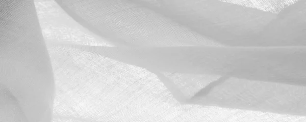 Textura Tecido Fundo Seda Branco Fosco Cor Pintura Superfície Maçante — Fotografia de Stock