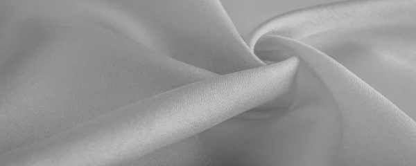 Фон Текстура Рисунок Белая Шелковая Ткань Белый Белый Лилии Бланш — стоковое фото
