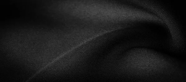 テクスチャ パターン サテンブラックは通常光沢のある表面と鈍い背中を持っている織り サテンの織りは4つ以上のフィラーまたはウェフトスレッドによって特徴付けられます — ストック写真