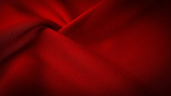 Texture Background Pattern Red Satin Weave Usually Has Glossy Surface — Stock Photo, Image