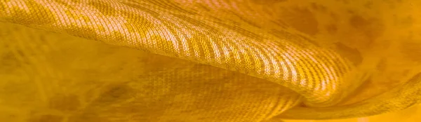 Doku Arkaplan Desen Beyaz Sarı Ipek Kumaş Tekstil Özellikleri Daha — Stok fotoğraf