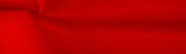 Geçmişi Dokusu Deseni Kırmızı Ipek Kumaşı Kızaran Kırmızı Çiçekli Gülü — Stok fotoğraf