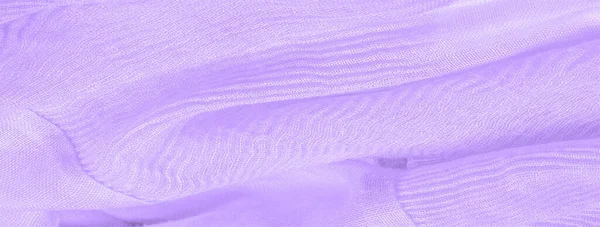 Texture Background Pattern Lilac Silk Corrugation Crushed Fabric Your Projects — Stock Photo, Image