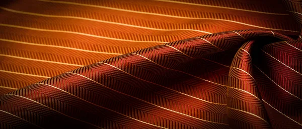 Bakgrunnsstruktur Stoffets Rubinrøde Farge Tynn Sterk Myk Skinnende Fiber Framstilt – stockfoto