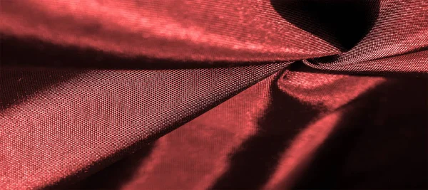 Background Texture Pattern Dark Red Silk Fabric Decorative Design — Stock Photo, Image