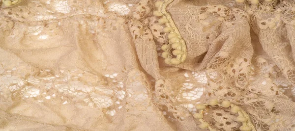 Textura Fondo Patrón Seda Beige Femenino Corrugado Nuevo Estilo Hijab —  Fotos de Stock