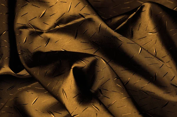 Textured, background, Drawing, yellow brown silk fabric. This silk fabric has design Perfect for accents on design, wallpaper and home decor. Colors include shades of brown.