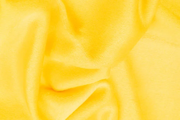 Vzorek Pozadí Textury Textilie Vlažné Vlny Žlutá Pár Akrylových Tkanin — Stock fotografie