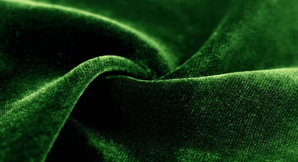 Tekstura Tło Wzór Zielony Welveteen Ten Ciężki Aksamit Dodaje Wyrafinowania — Zdjęcie stockowe