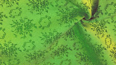 doku arkaplan deseni. Yeşil kumaş. Bu sizin tasarımınız için: Duvar kağıdı posterleri. Sıra dışı projeler için harika, çünkü bu kumaşların modası geçmedi. !