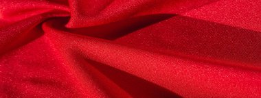 Doku, arkaplan, ipek kumaş kırmızı kadın şalı, kart duvar kağıdı tasarımı projeleriniz için elverişli.