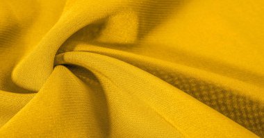 Desenli tasarım, sarı ipek kumaş