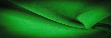 Duvar kağıdının dokusu, süs süsü, yeşil sentlik koyu zümrüt ipeği kumaşı, dekoratif elementler ekleyerek daha çekici hale getirebilirsiniz.