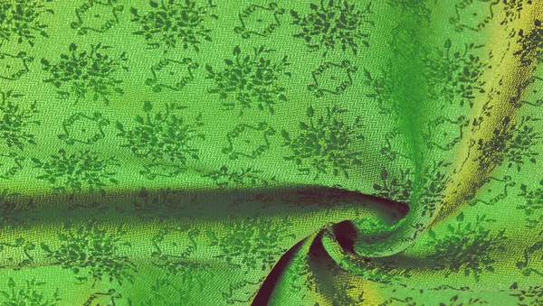 Текстура Фона Зеленая Ткань Доступно Вашего Дизайна Обои Открытки Плакаты — стоковое фото