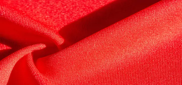 Textura Fondo Tela Seda Chal Femenino Rojo Conveniente Para Sus —  Fotos de Stock