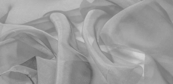 White Silk Fabric Texture Pattern Also Perfect Your Design Clothes — Stock Photo, Image