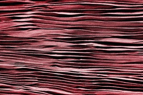 Υφή Φόντο Μοτίβο Πλισέ Μεταξωτό Κόκκινο Αυτό Στοιχείο Είναι Πλισέ — Φωτογραφία Αρχείου