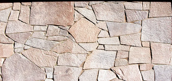 Padrão Fundo Textura Pedra Granito Arenito Acabamento Cercas Edifícios Rochas — Fotografia de Stock