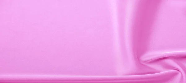 Textura Růžová Hedvábná Látka Oslnivý Lesk Charakteristické Malé Rolety Které — Stock fotografie