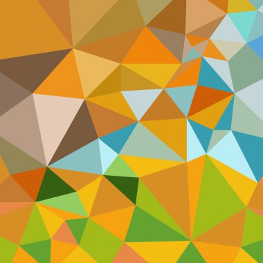 Poligonal arka planda vektör